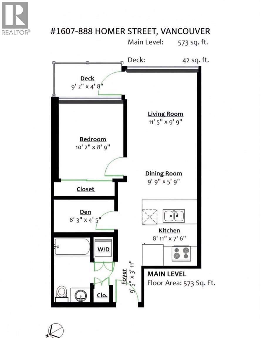 1607 888 Homer Street, Vancouver, British Columbia  V6B 0H7 - Photo 17 - R3063994