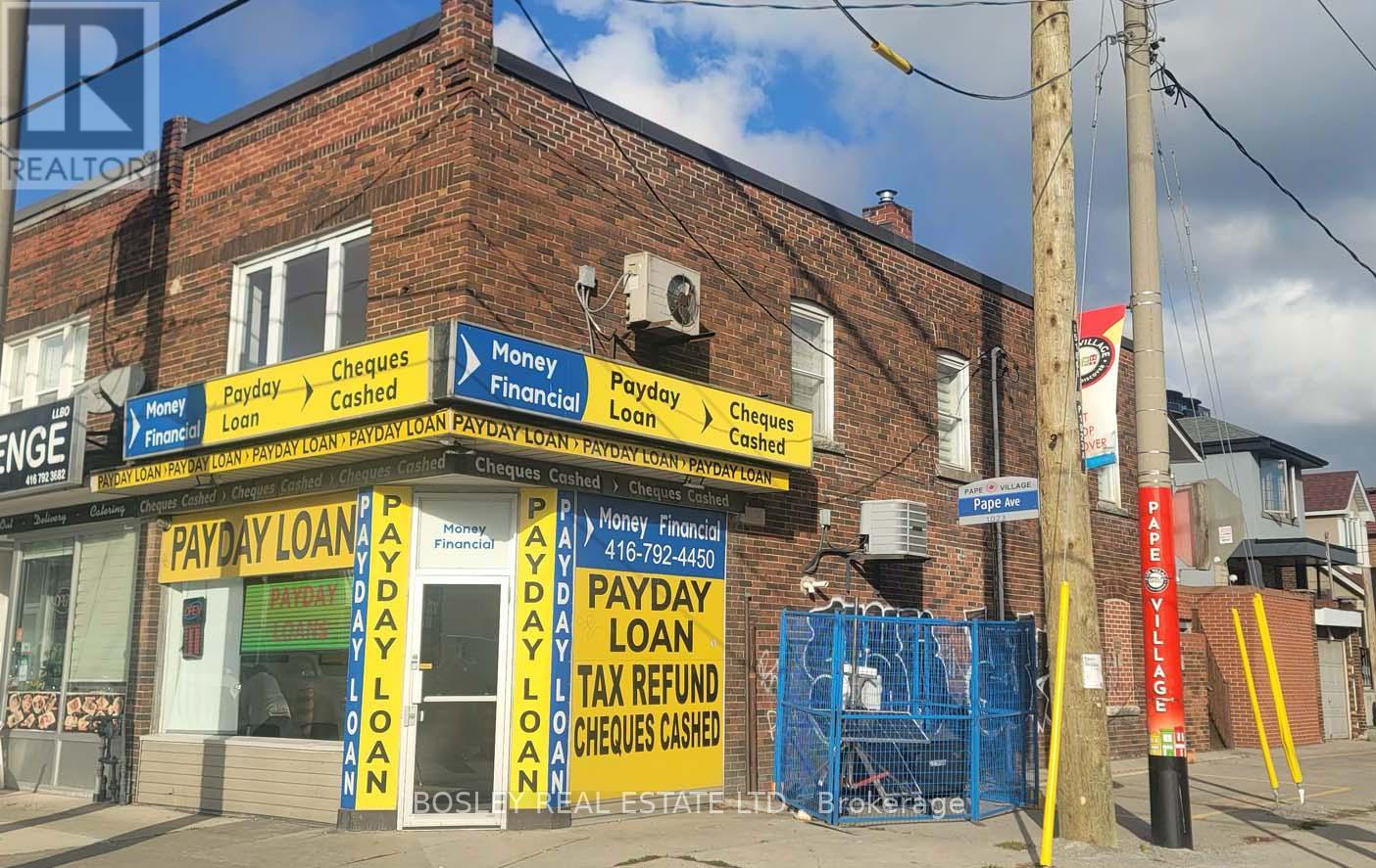 UPPER - 1023 PAPE AVENUE, Toronto, Ontario