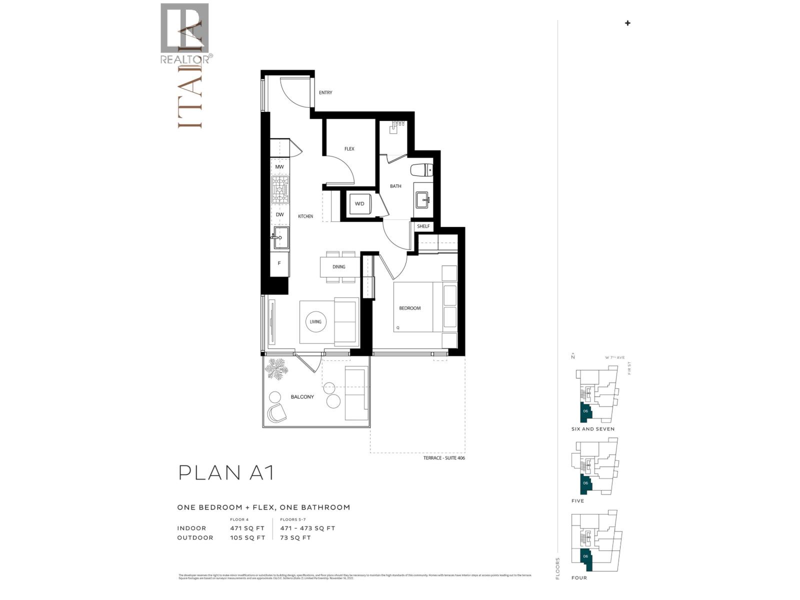 606 2323 Fir Street, Vancouver, British Columbia  V6J 1S5 - Photo 6 - R3064342