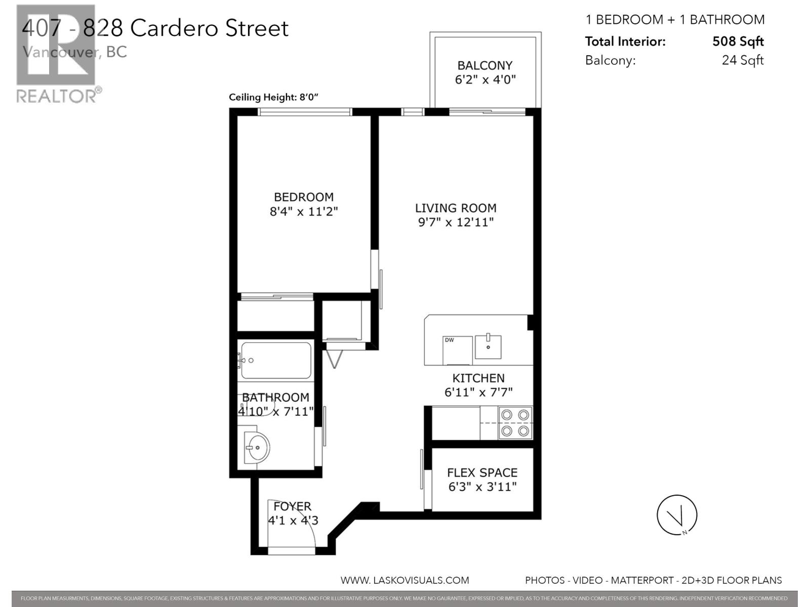 407 828 Cardero Street, Vancouver, British Columbia  V6G 2G5 - Photo 23 - R3064388