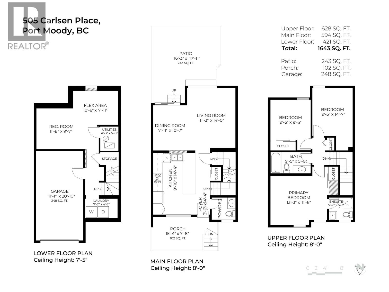 505 Carlsen Place, Port Moody, British Columbia  V3H 4A1 - Photo 37 - R3060431