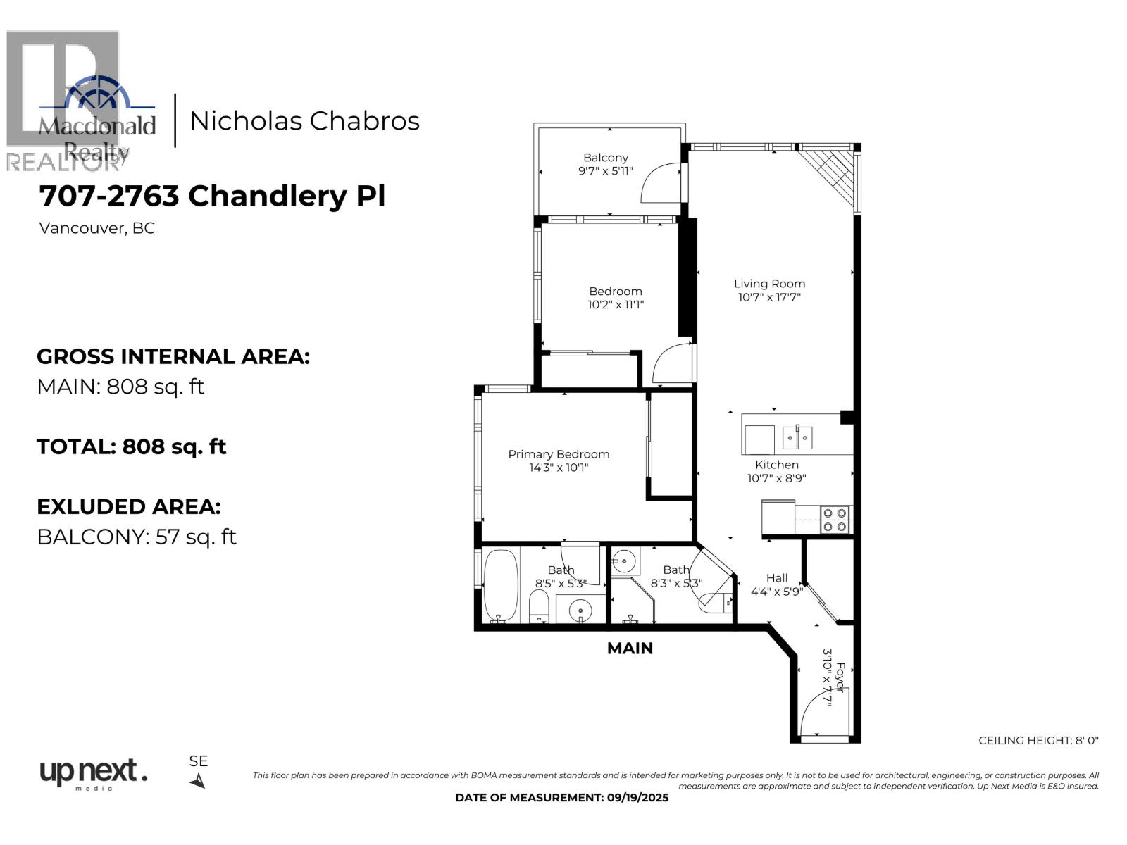 707 2763 Chandlery Place, Vancouver, British Columbia  V5S 4V4 - Photo 35 - R3050622