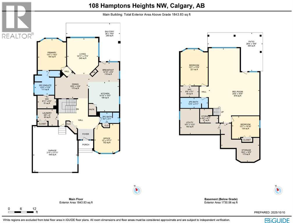 108 Hamptons Heights Nw, Calgary, Alberta  T3A 5S1 - Photo 50 - A2263257