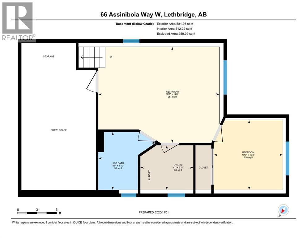 66 Assiniboia Way W, Lethbridge, Alberta  T1K 7L7 - Photo 40 - A2268734