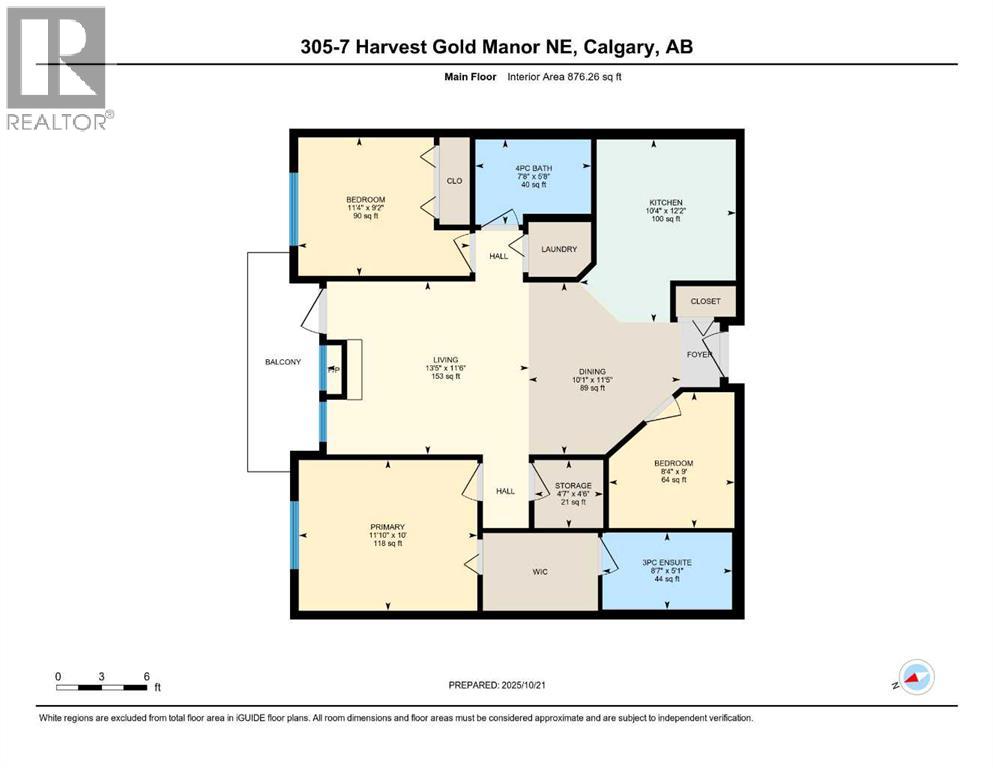 305, 7 Harvest Gold Manor Ne, Calgary, Alberta  T3K 4Y3 - Photo 3 - A2266117