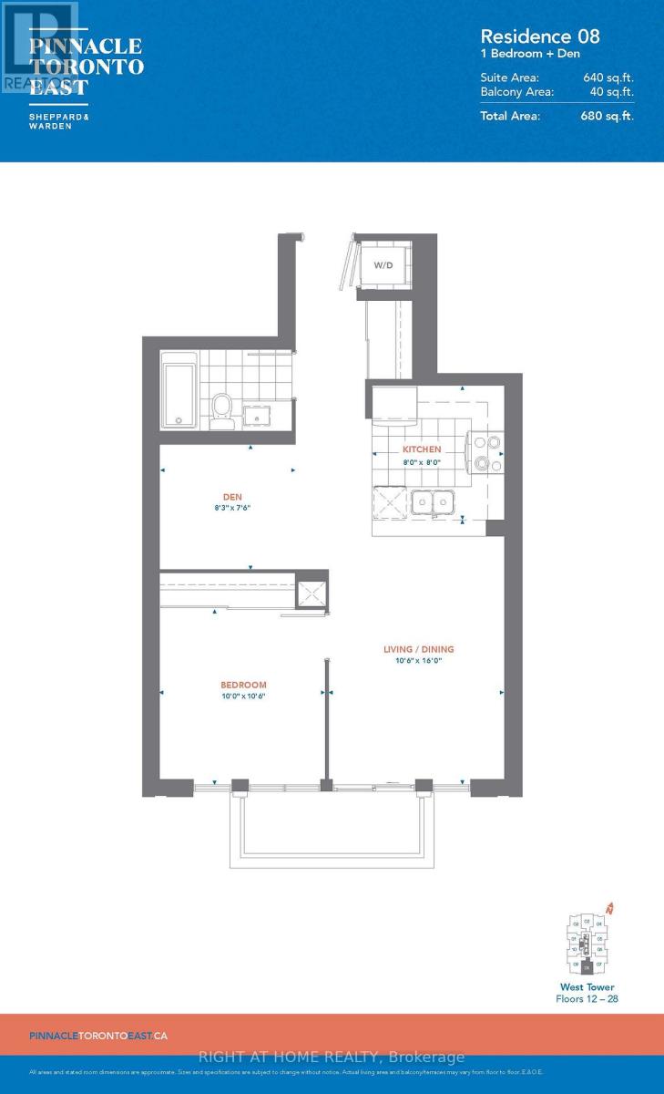 2508 - 3260 Sheppard Avenue E, Toronto, Ontario  M1T 0B5 - Photo 14 - E12507764