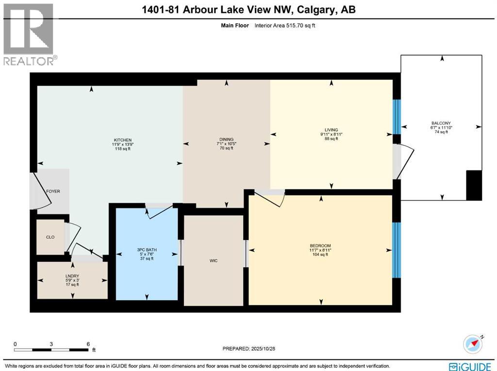 1401, 81 Arbour Lake View Nw, Calgary, Alberta  T3G 0H4 - Photo 29 - A2267307