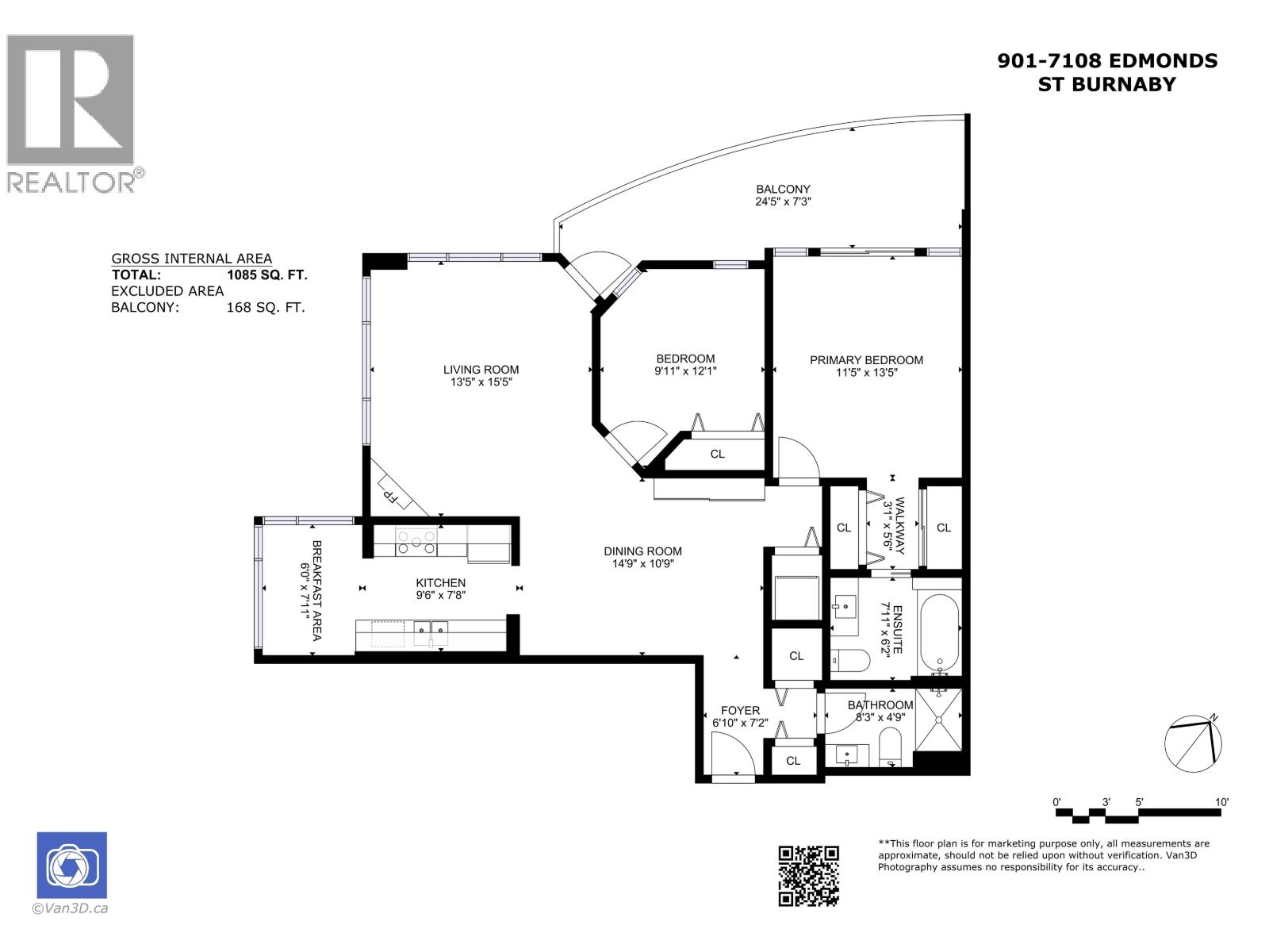 901 7108 Edmonds Street, Burnaby, British Columbia V3N 4X9 - Photo 29 - R3064518