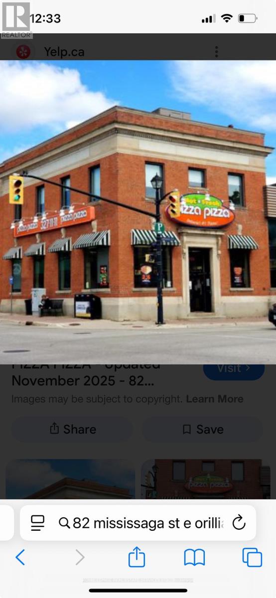 UPPER 3RD FLOOR - 82 MISSISSAGA STREET E, Orillia, Ontario