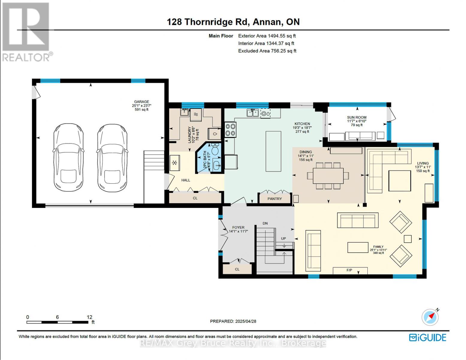 128 Thornridge Road, Meaford, Ontario  N0H 1B0 - Photo 48 - X12508796