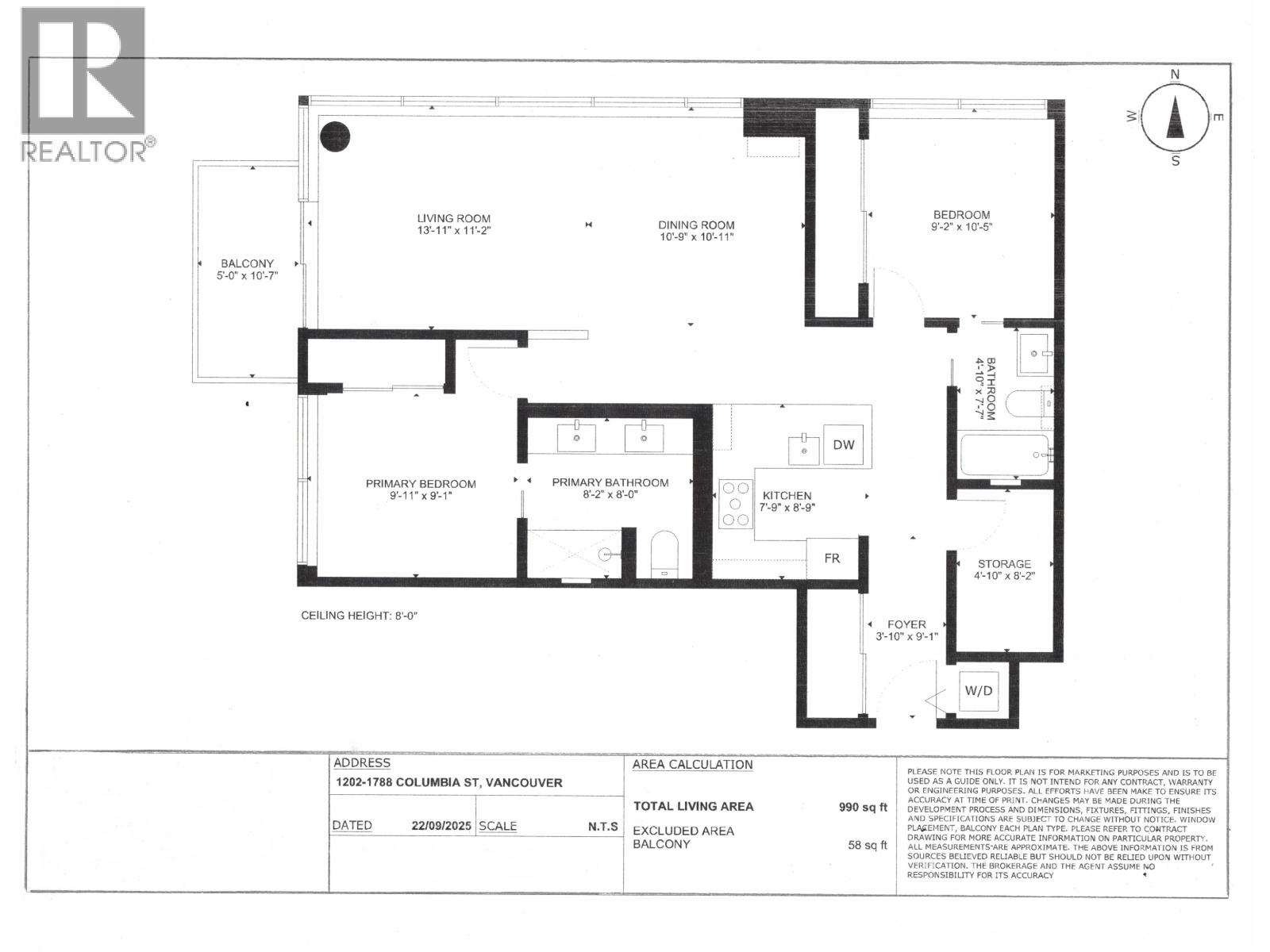 1202 1788 Columbia Street, Vancouver, British Columbia  V5Y 4A1 - Photo 23 - R3052606