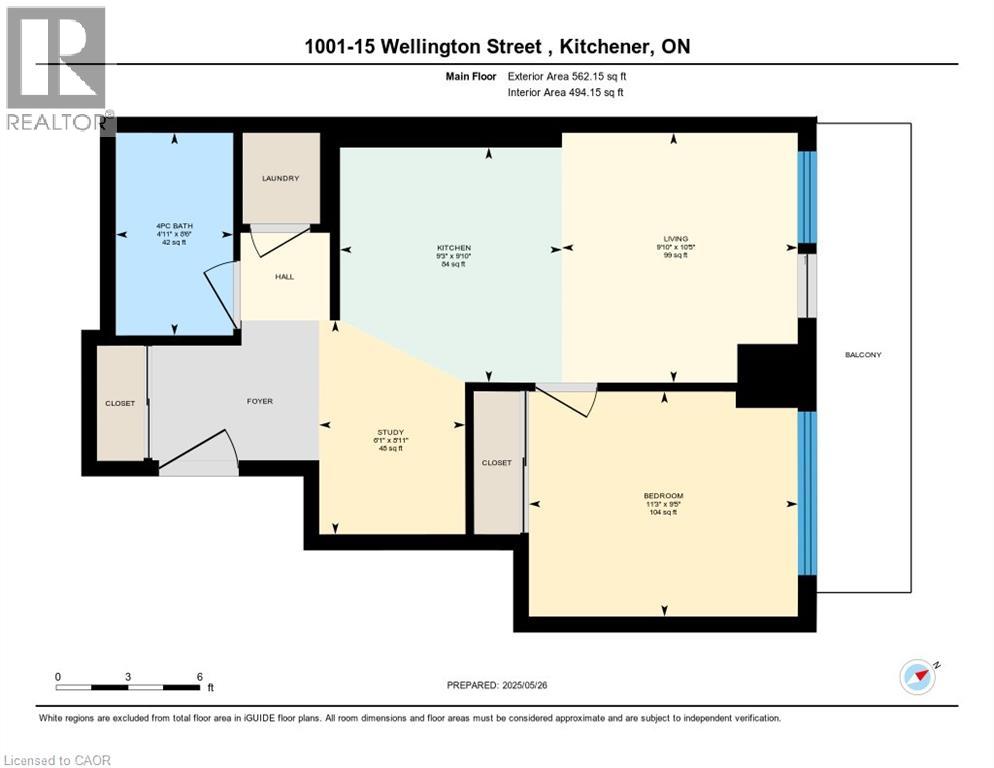 15 Wellington Street S Unit# 1001, Kitchener, Ontario  N2G 0E4 - Photo 40 - 40785478