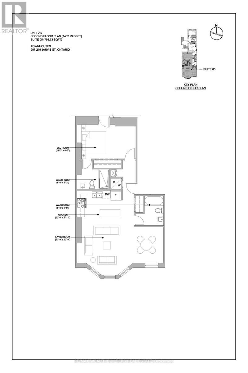 Unit 5 - 217 Jarvis Street, Toronto, Ontario  M5B 2C1 - Photo 2 - C12509746