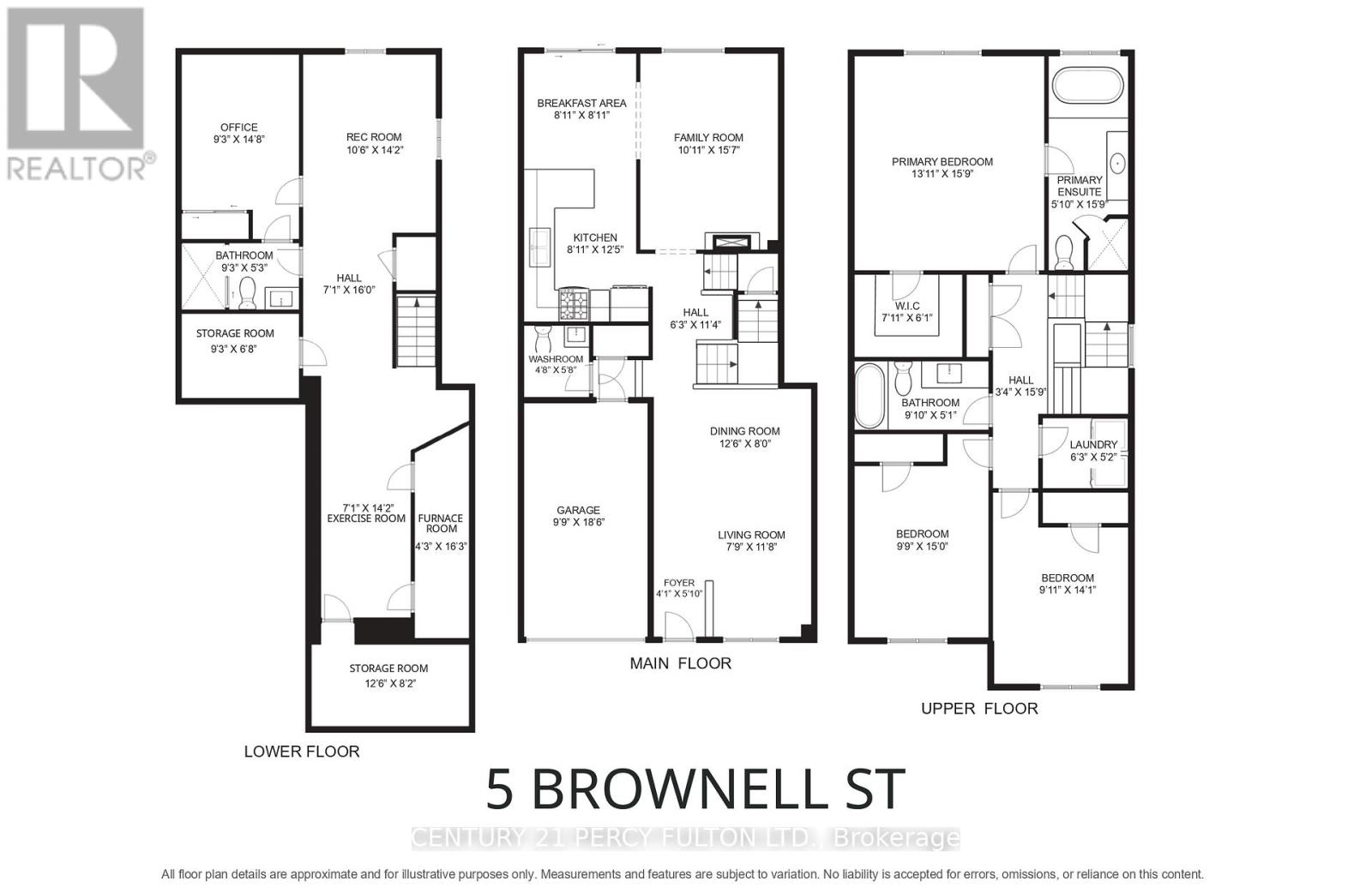 5 Brownell Street, Whitby, Ontario L1R 0C6 - Photo 8 - E12509722