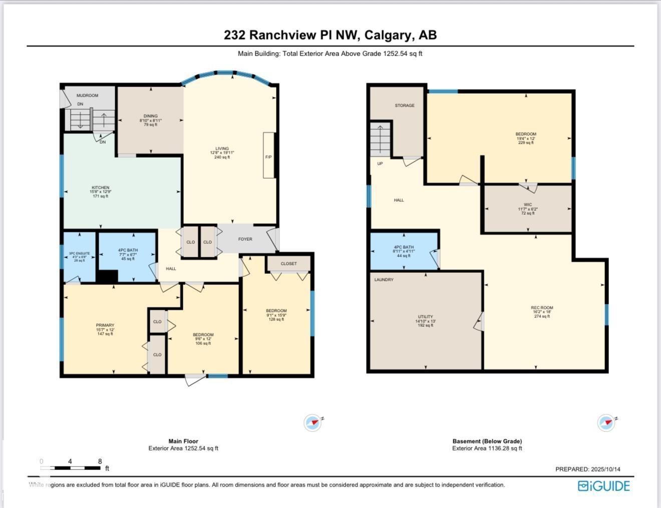 232 Ranchview Pl Nw, Calgary, Alberta  T4G 1R7 - Photo 42 - E4463133
