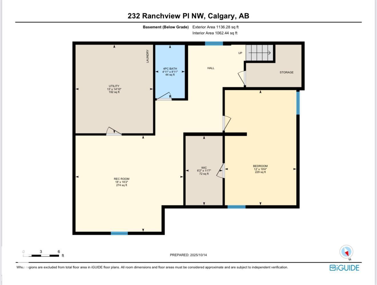 232 Ranchview Pl Nw, Calgary, Alberta  T4G 1R7 - Photo 41 - E4463133