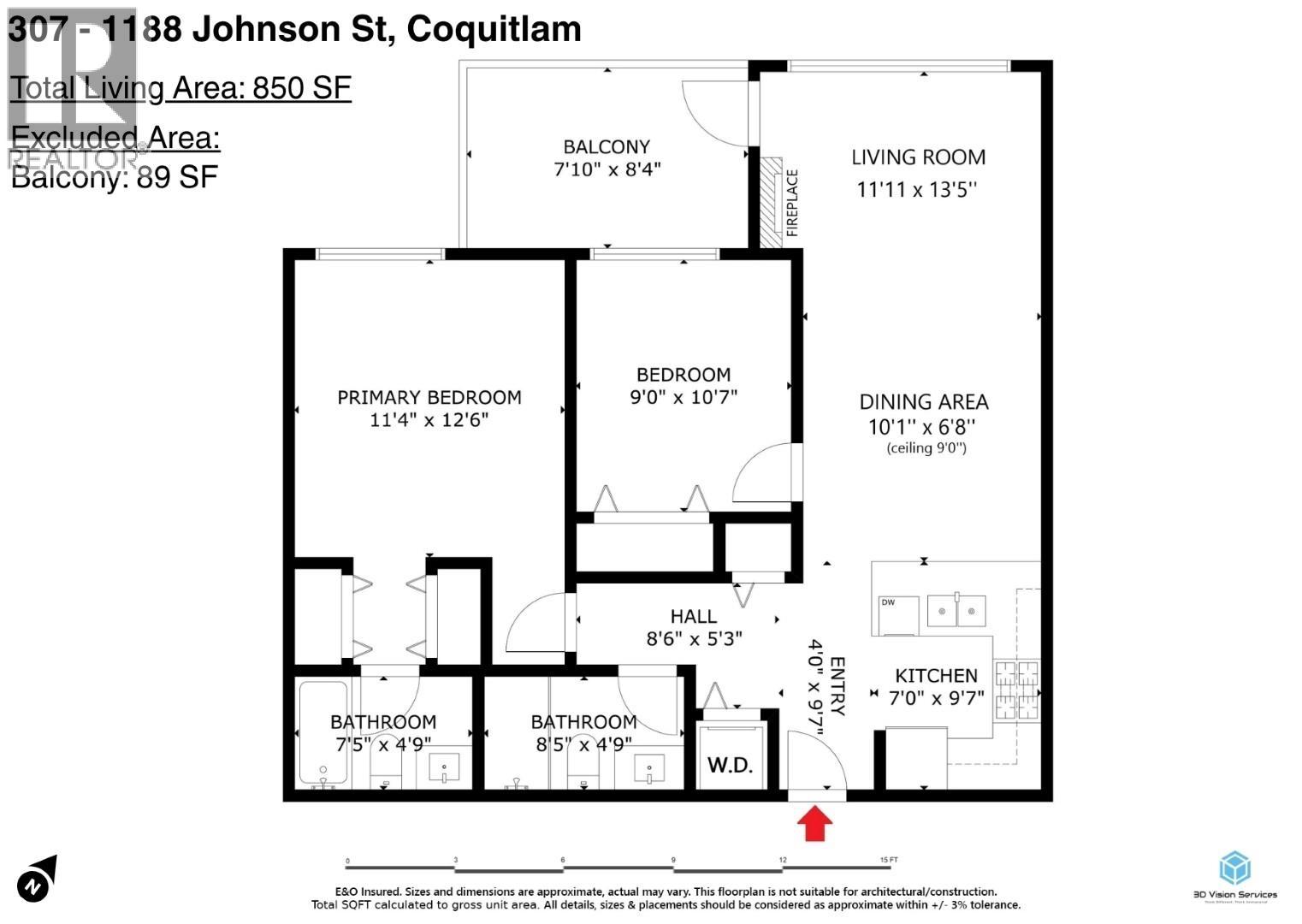 307 1188 Johnson Street, Coquitlam, British Columbia  V3B 0H7 - Photo 38 - R3064763