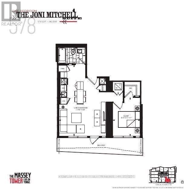 1706 - 197 Yonge Street, Toronto, Ontario  M5B 0C1 - Photo 9 - C12510322