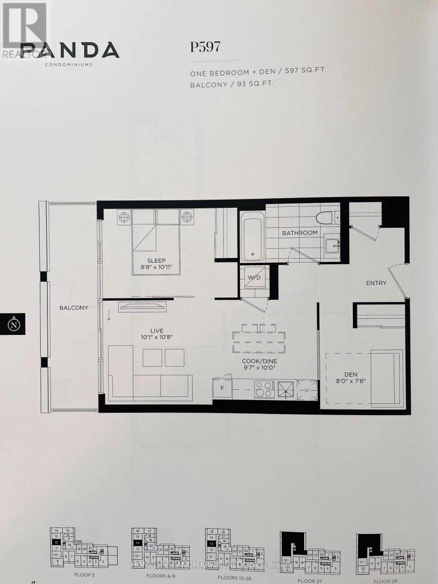 814 - 20 Edward Street, Toronto, Ontario  M5G 0C5 - Photo 9 - C12510346