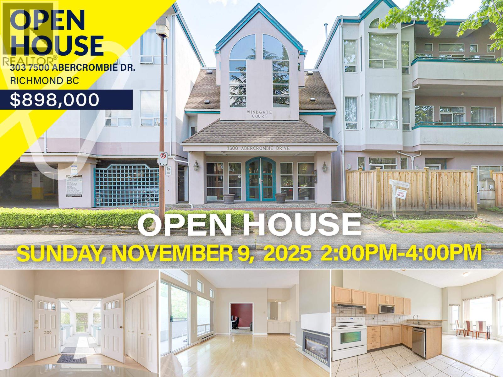 303 7500 ABERCROMBIE DRIVE, Richmond, British Columbia