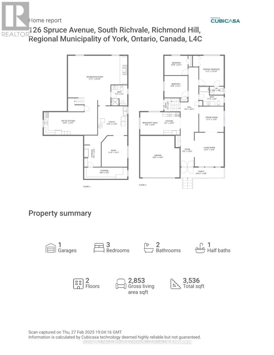 126 Spruce Avenue, Richmond Hill, Ontario  L4C 6W1 - Photo 16 - N12510840