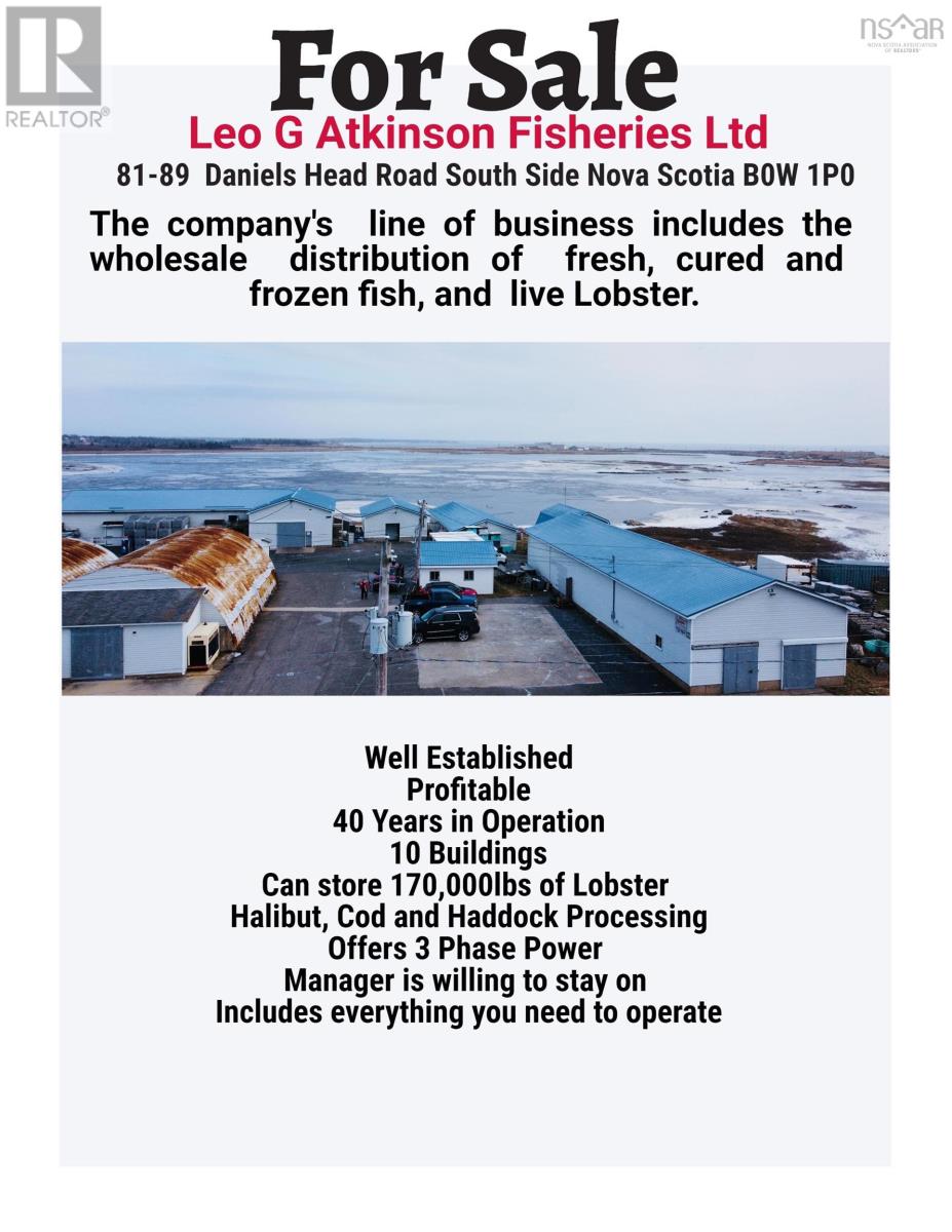 81-89 Daniels Head Road, South Side, Nova Scotia