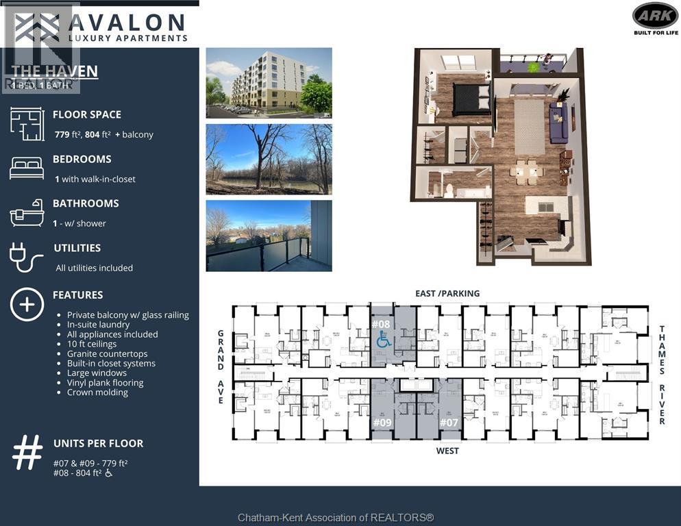 364 Grand Avenue East Unit# 507, Chatham, Ontario  N7L 1W6 - Photo 4 - 25028064