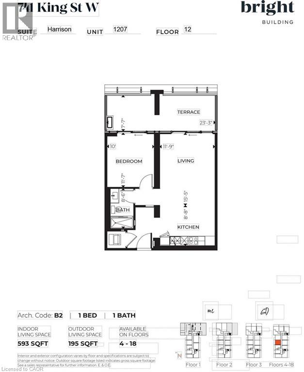 741 King Street W Unit# 1207, Kitchener, Ontario  N2G 1E5 - Photo 31 - 40784998