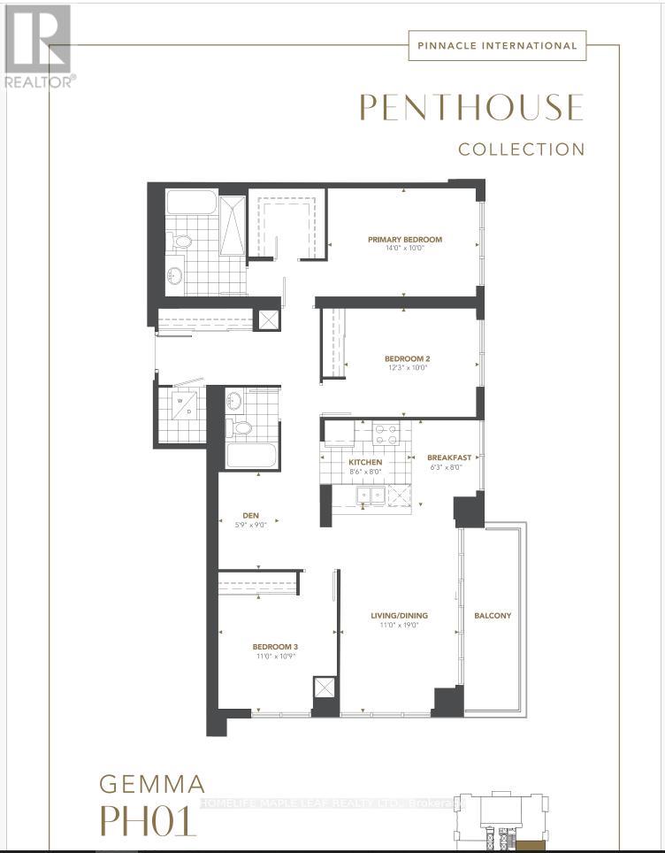 3801 - 15 Watergarden Drive, Mississauga, Ontario  L5R 0H4 - Photo 2 - W12512996