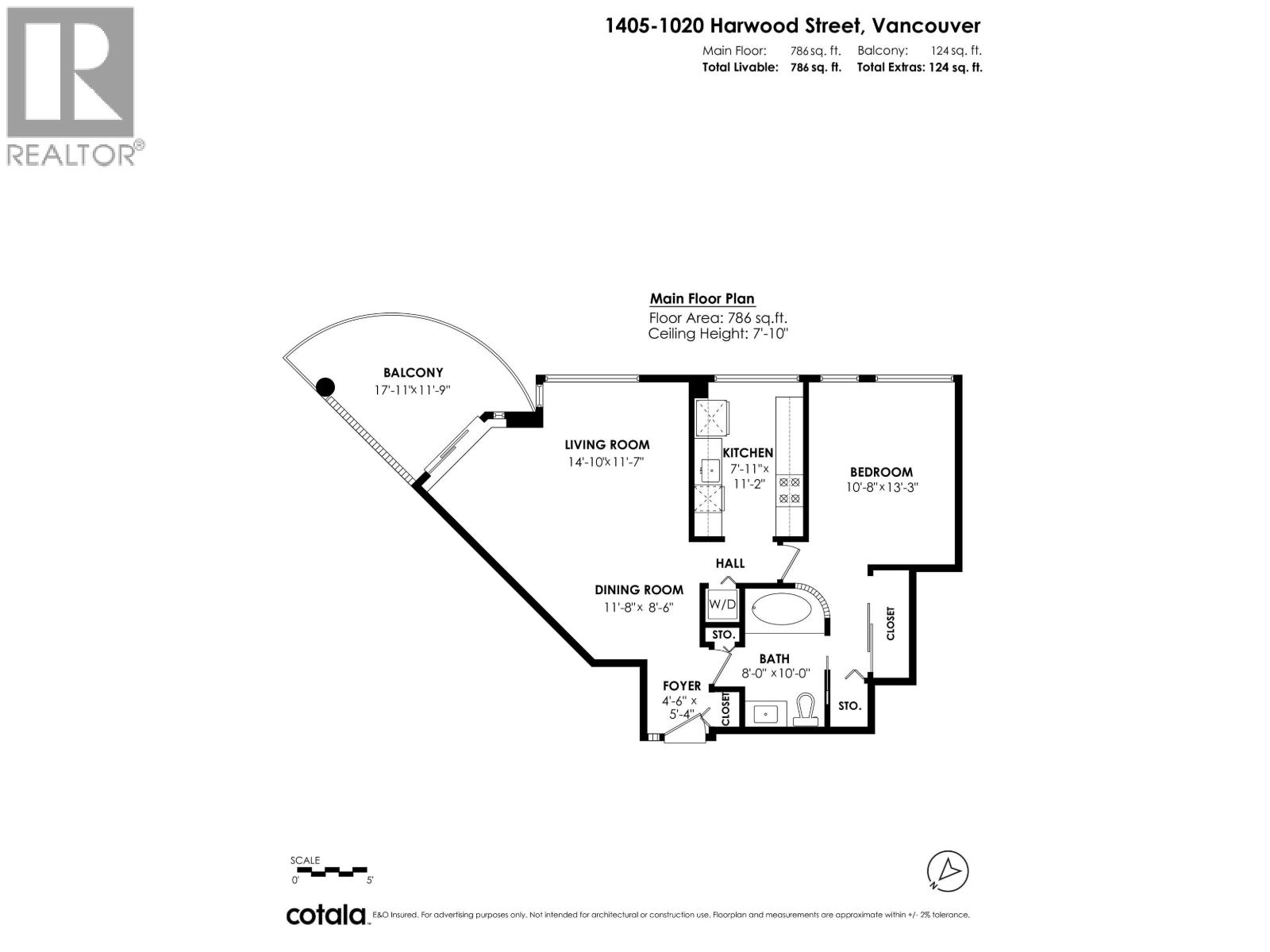 1405 1020 Harwood Street, Vancouver, British Columbia V6E 1R3 - Photo 19 - R3064952