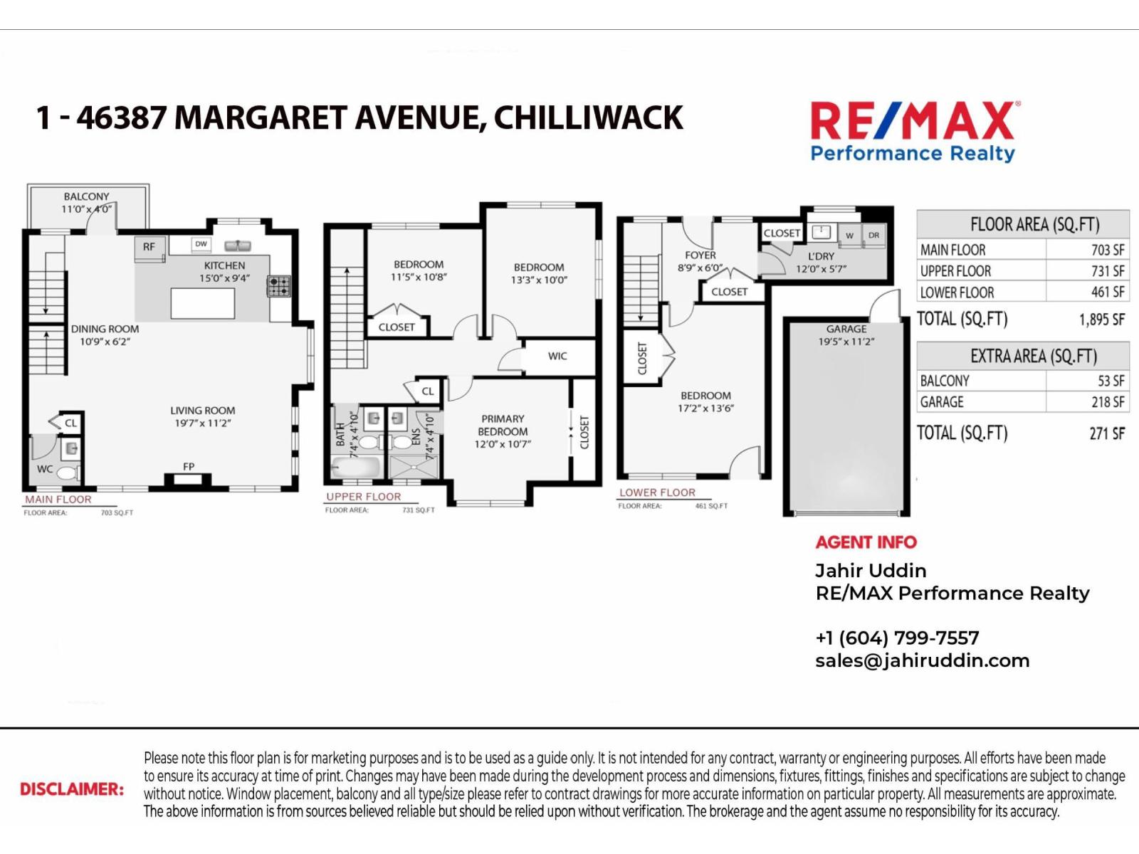 1 46387 MARGARET AVENUE|Chilliwack Proper East, Chilliwack, British Columbia