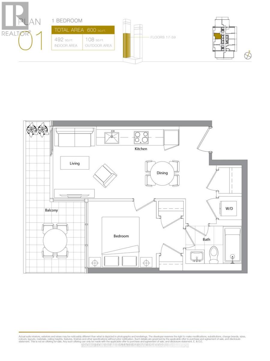 5801 - 3 Concord Cityplace Way, Toronto, Ontario  M5V 0X4 - Photo 10 - C12513672