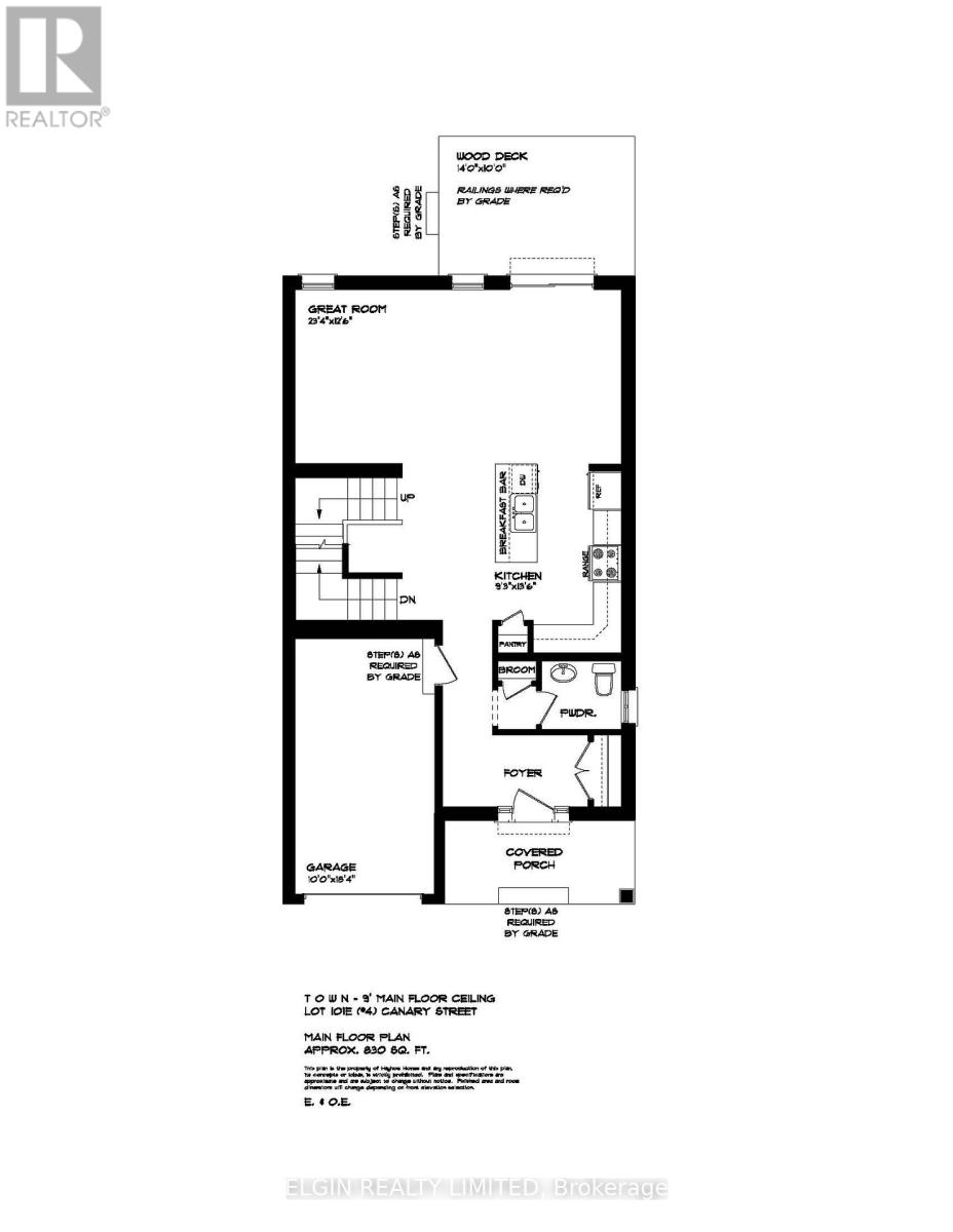 4 Canary Street, Tillsonburg, Ontario  N4G 0K4 - Photo 4 - X12513964