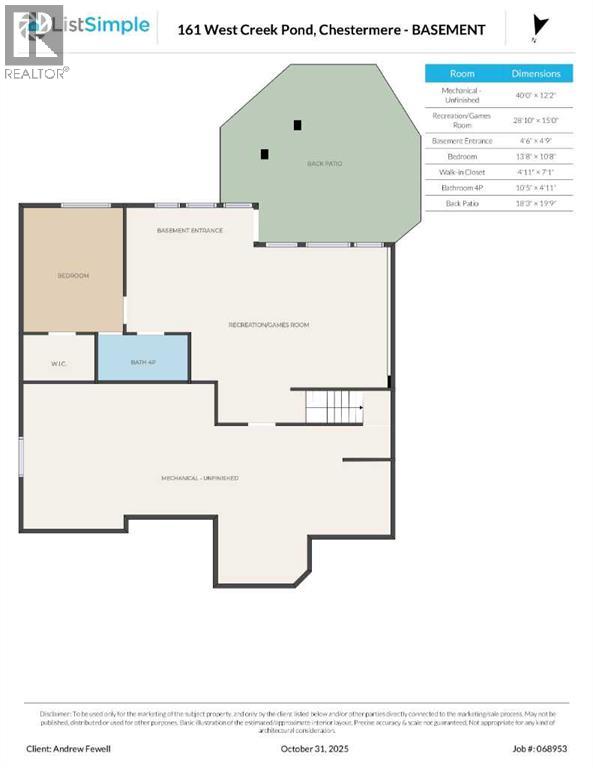 161 West Creek Pond, Chestermere, Alberta  T1X 1H4 - Photo 43 - A2268964