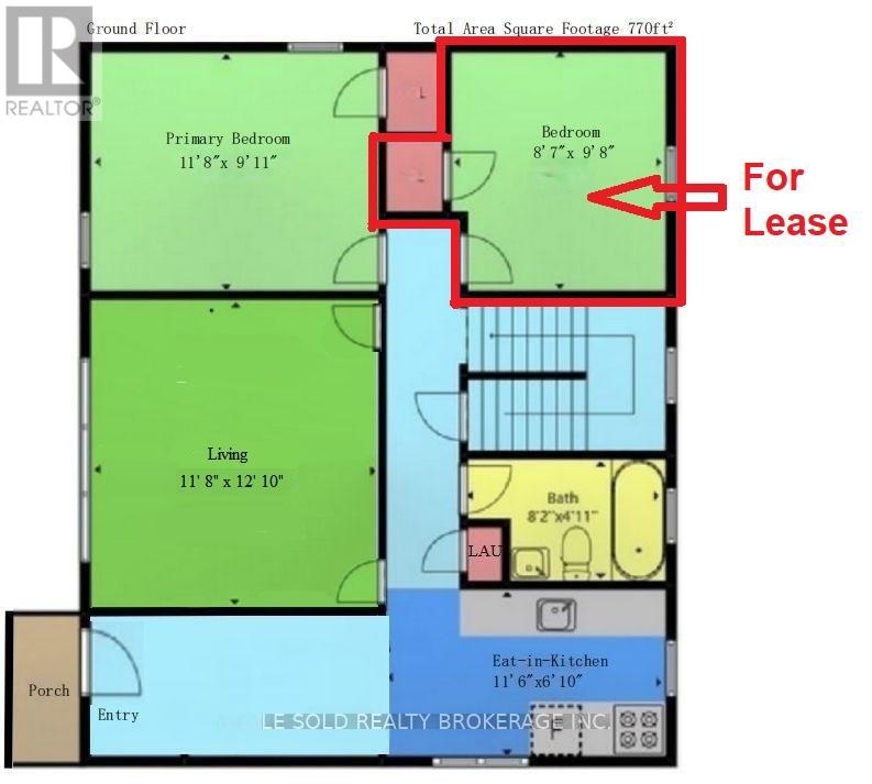 1st Floor Room - 112 Leland Street, Hamilton, Ontario  L8S 3A2 - Photo 3 - X12514606