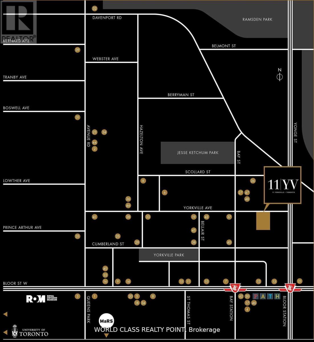 3407 - 11 Yorkville Avenue, Toronto, Ontario  M4W 0B7 - Photo 48 - C12514862