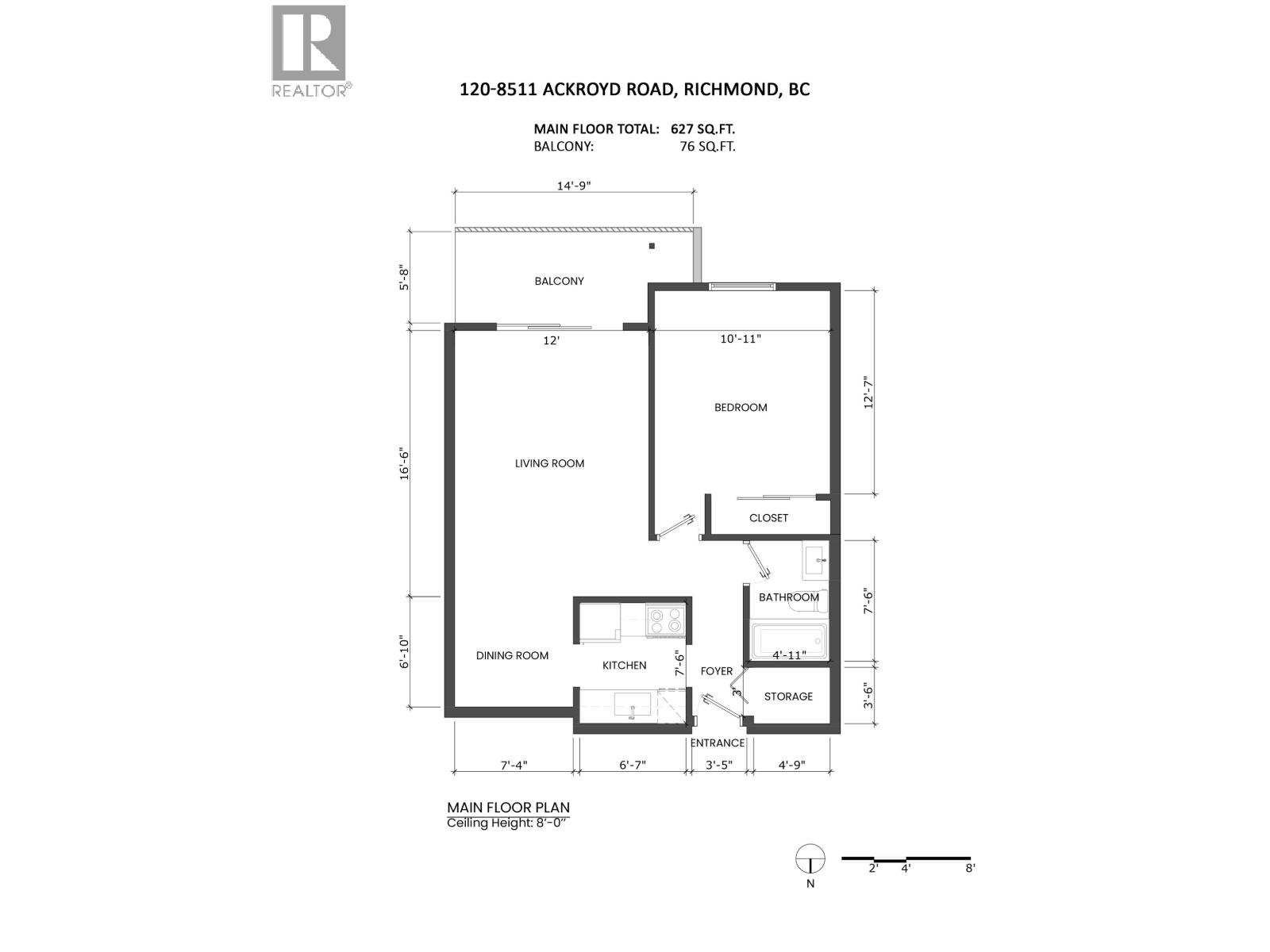 120 8511 Ackroyd Road, Richmond, British Columbia  V6X 3E7 - Photo 13 - R3065268