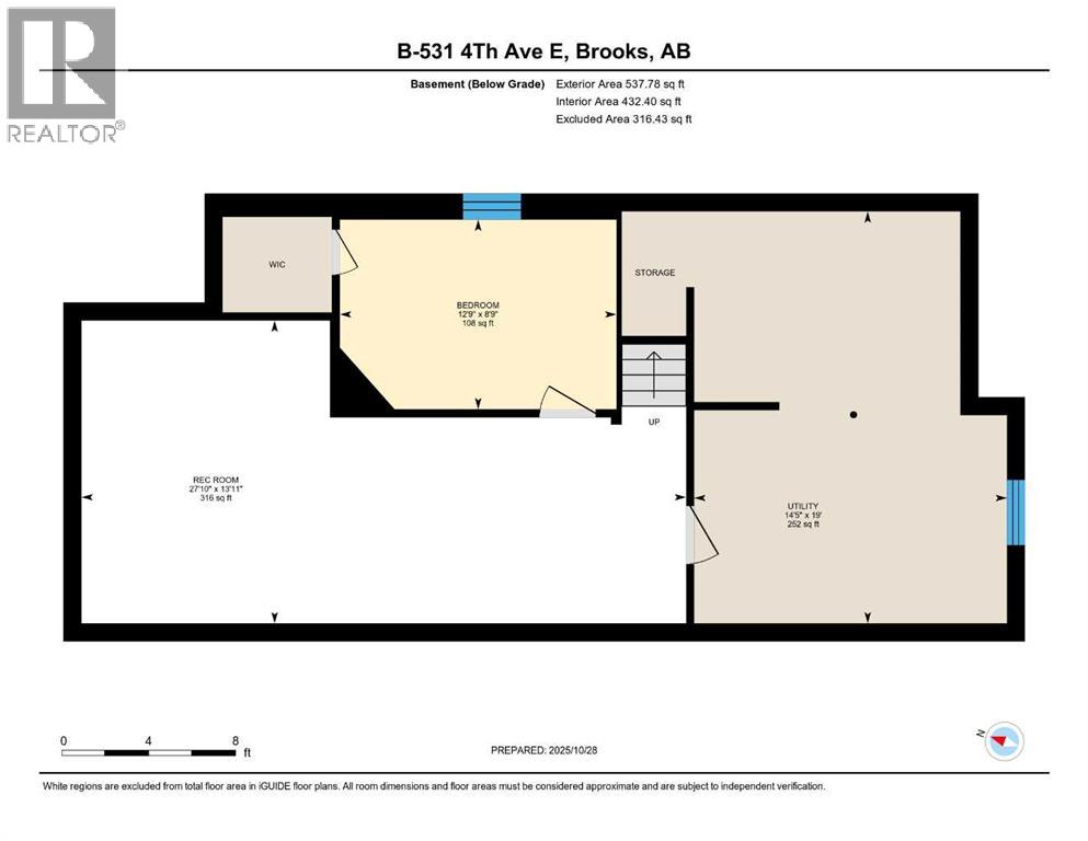 B, 531 4 Avenue E, Brooks, Alberta  T1R 0G7 - Photo 39 - A2267452