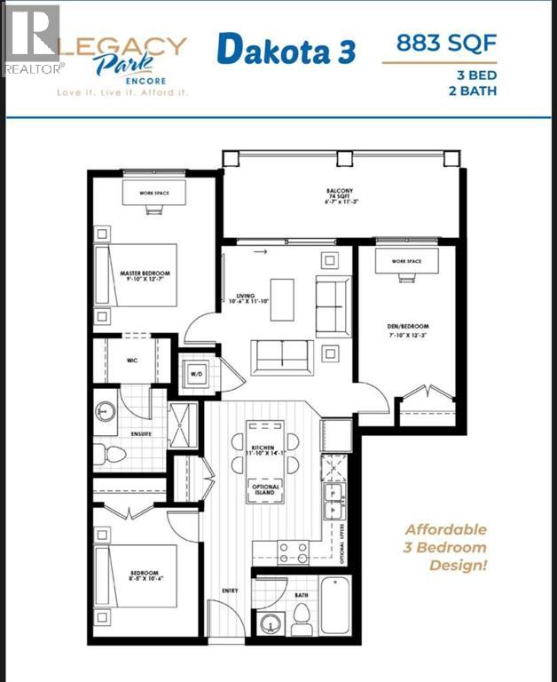 2207, 740 Legacy Village Road Se, Calgary, Alberta  T2X 5L2 - Photo 31 - A2268736