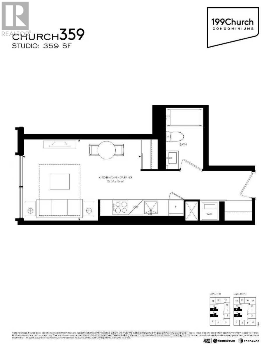 1709 - 82 Dalhousie Street, Toronto, Ontario  M5B 0C5 - Photo 12 - C12516994