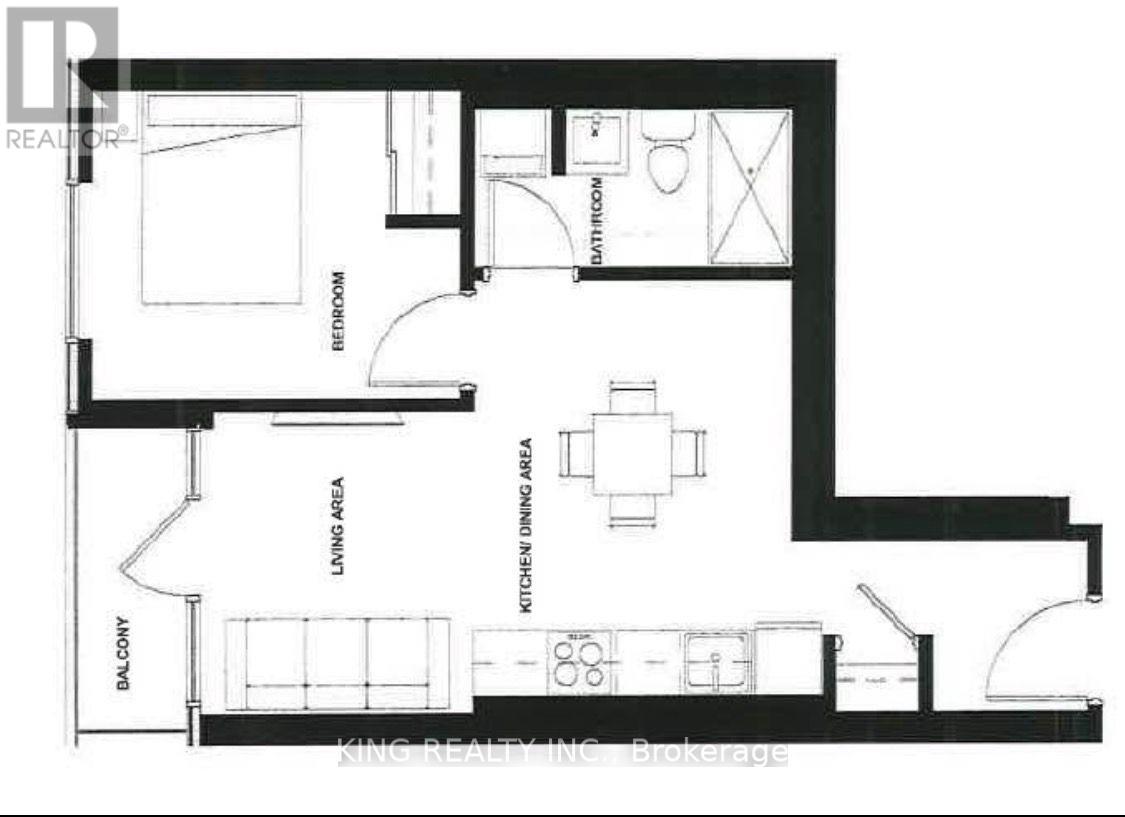 1105 - 60 Frederick Street, Kitchener, Ontario  N2H 0C7 - Photo 2 - X12516746