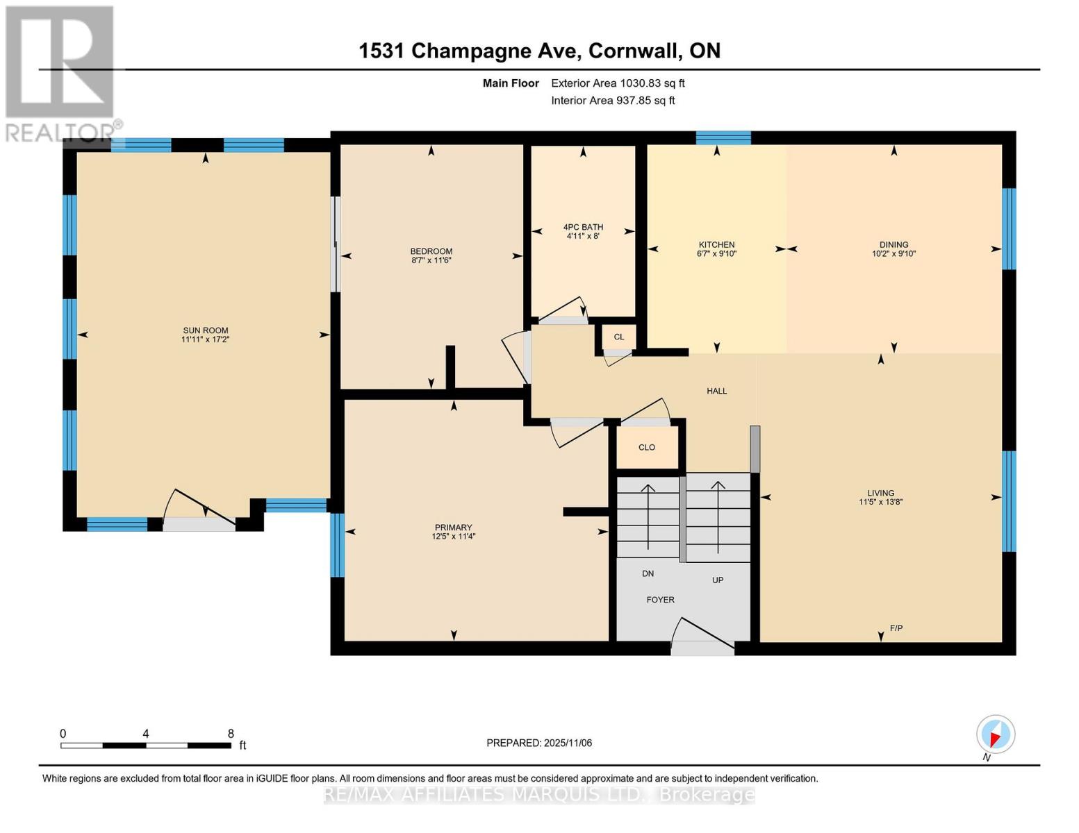 1531 Champagne Avenue, Cornwall, Ontario K6J 4W7 - Photo 32 - X12475289