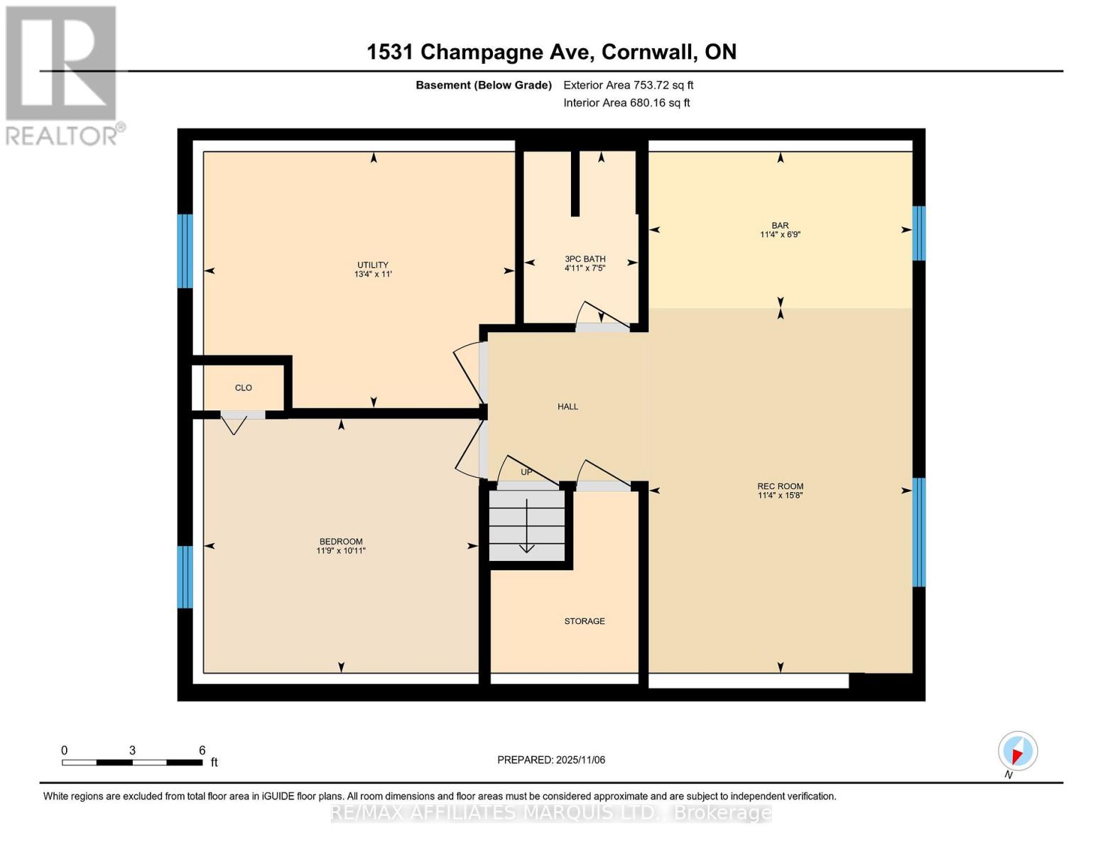 1531 Champagne Avenue, Cornwall, Ontario K6J 4W7 - Photo 33 - X12475289