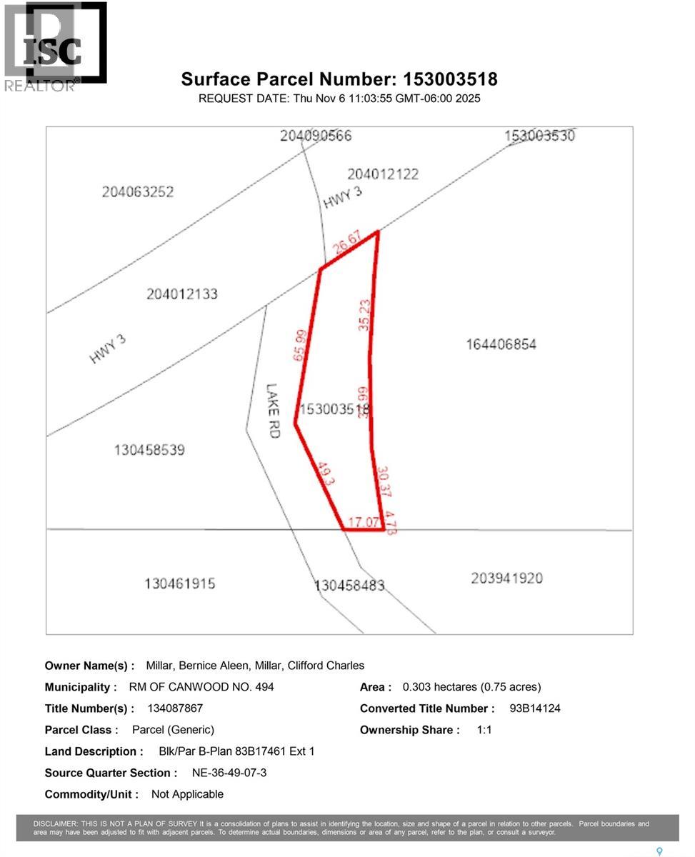 Millar Land, Canwood Rm No. 494, Saskatchewan  S0J 1X0 - Photo 2 - SK023596
