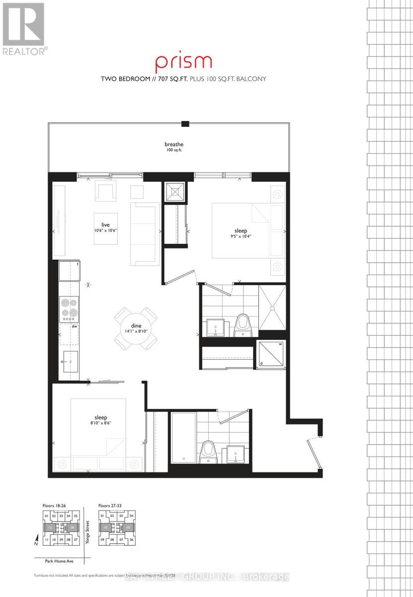 2512 - 5180 Yonge Street, Toronto, Ontario M2N 5P6 - Photo 27 - C12518242