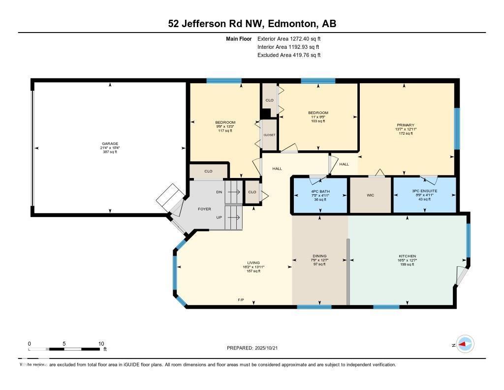 52 Jefferson Rd Nw Nw, Edmonton, Alberta  T6L 6R9 - Photo 31 - E4465001