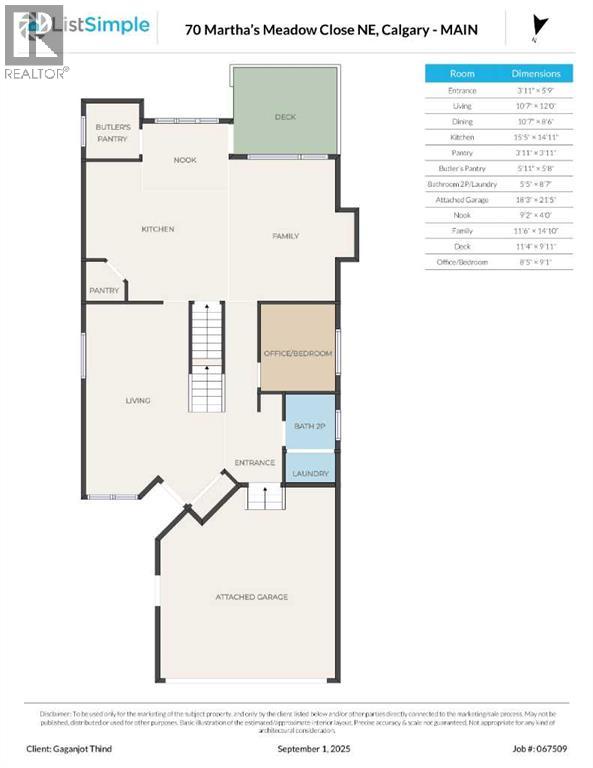 70 Martha's Meadow Close Ne, Calgary, Alberta  T3J 4N7 - Photo 3 - A2253970