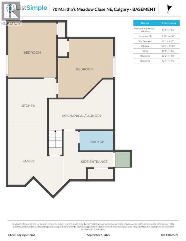 70 Martha's Meadow Close Ne, Calgary, Alberta  T3J 4N7 - Photo 5 - A2253970