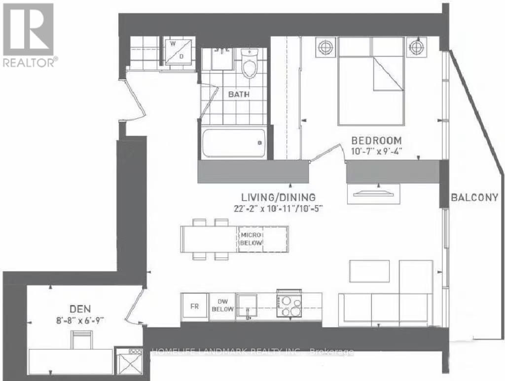 6105 - 100 Harbour Street, Toronto, Ontario M5J 0B5 - Photo 4 - C12520138