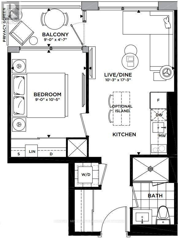 1119 - 576 Front Street W, Toronto, Ontario  M5V 0P8 - Photo 5 - C12520388